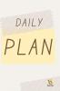 Daily Plan : Today's Schedule Top Priorities For Tomorrow Notes Daily Plan - (6&quot; x 9&quot;) - 120 pages - Gifts for Students