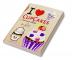 I Love CupCakes : Relaxing Coloring Book for Kids Perfect Gift Pages 50 Jumbo Size