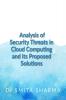 Analysis of Security Threats in Cloud Computing And its proposed Solutions