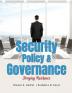 Security Policy and Governance : Forging Resilience