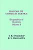 History of Chemical Science Biographies of Chemists Volume II