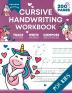 Cursive Handwriting Workbook for Kids