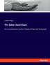 The Bible Hand-Book