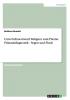 Unterrichtsentwurf Religion zum Thema