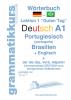 Wörterbuch Deutsch -  Portugiesisch (Brasilien) - Englisch Niveau A1