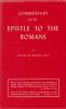 Commentary On The Epistle To The Romans ..