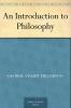 An Introduction to Philosophy