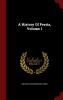 A History of Persia Volume 1