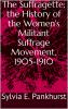 The Suffragette; the History of the Women's Militant Suffrage Movement 1905-1910