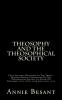 Theosophy and the Theosophical Society