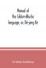 Manual of the Sikkim-Bhutia Language Or de-Jong Ke