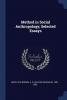 Method in Social Anthropology; Selected Essays