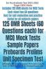 125 OMR Sheets (60 Questions each) for MCQ Mock Tests Sample Papers Preboards Prelims Unit Specimen Test : Self-practice MCQs for All Subjects Worksheets Class 10 Grade 12 CBSE Term 1 ICSE ISC Seme...