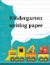 Kindergarten writing paper