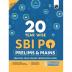 SBI PO 20 Solved Papers (Prelims & Mains)