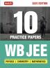 MTG WB JEE 2025 Practice Papers Book  | WBJEE 10 Mock Tests and Model Test Papers for Physics Chemistry & Mathematics
