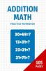 Addition math practice workbook : Practice Workbook Addition Math Drills /timed Tests/addition Math’s Challenge