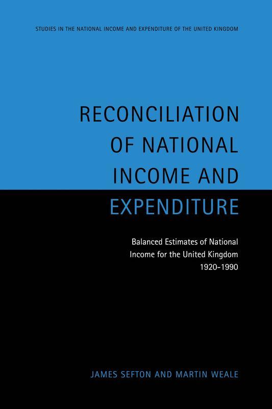 Reconciliation of National Income and Expenditure