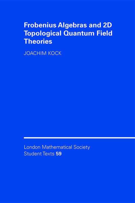 Frobenius Algebras and 2D Topological Quantum Field Theories