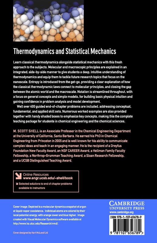 Thermodynamics and Statistical Mechanics