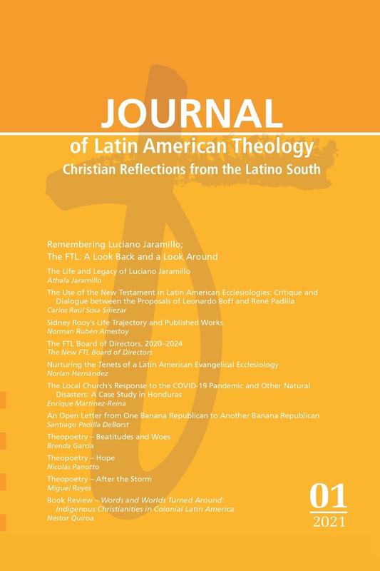 Journal of Latin American Theology Volume 16 Number 1