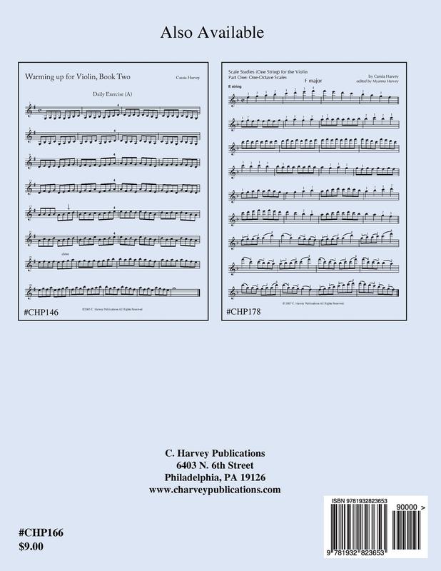 Octaves for the Violin Book One