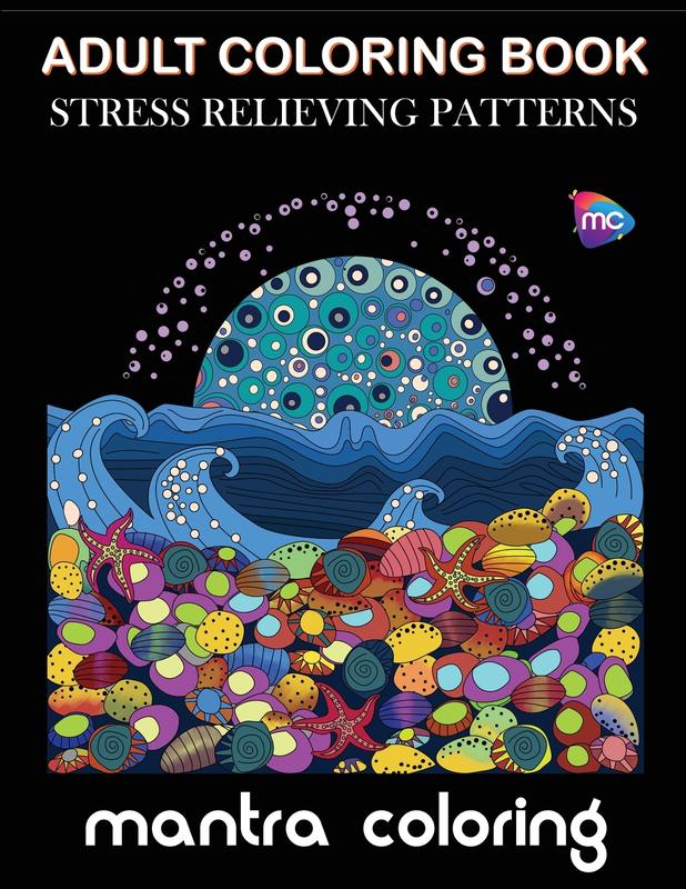 Adult Coloring Book: Stress Relieving Patterns