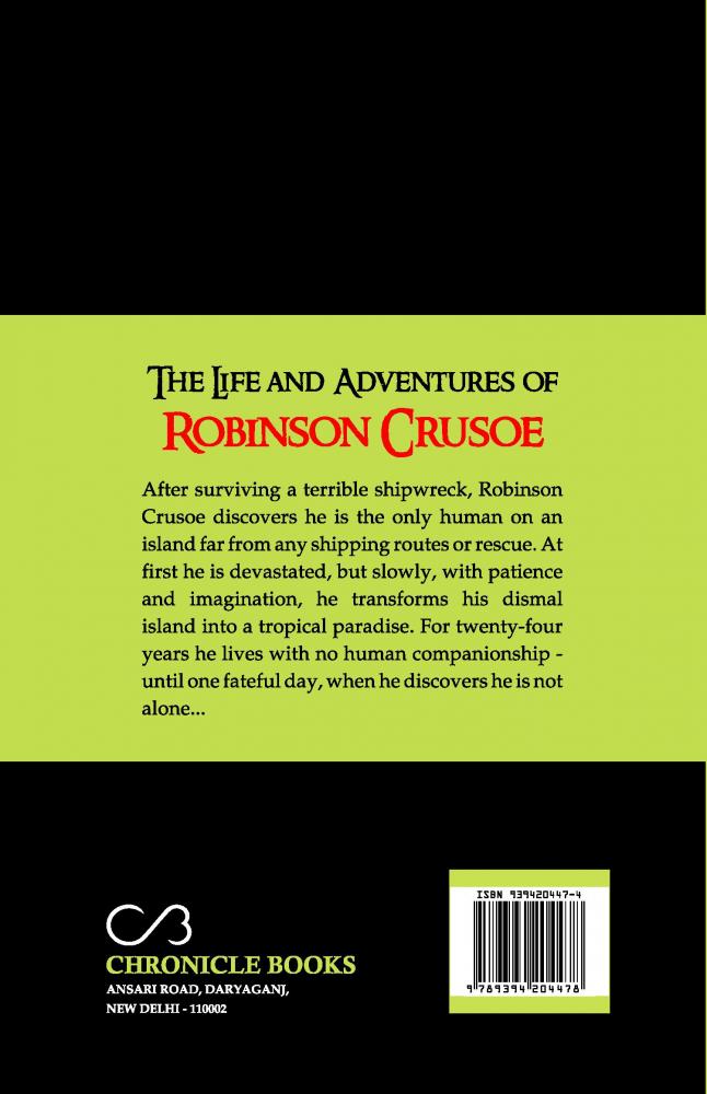 The Life and Adventures of Robinson Crusoe