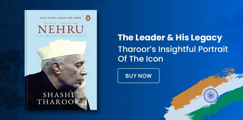 Shashi Tharoor, Nehru, Jawaharlal Nehru, biography
