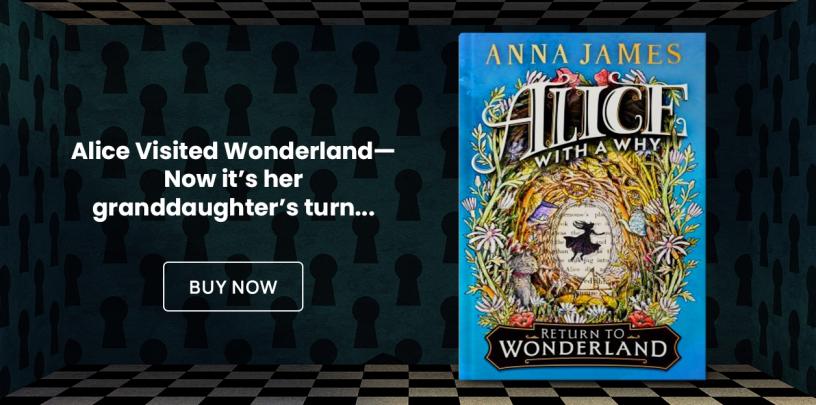alice in wonderland, children book, Anna James