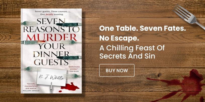 murder, dinner guests, K J Whittle